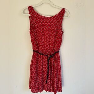 Mango Red Dress with Pockets